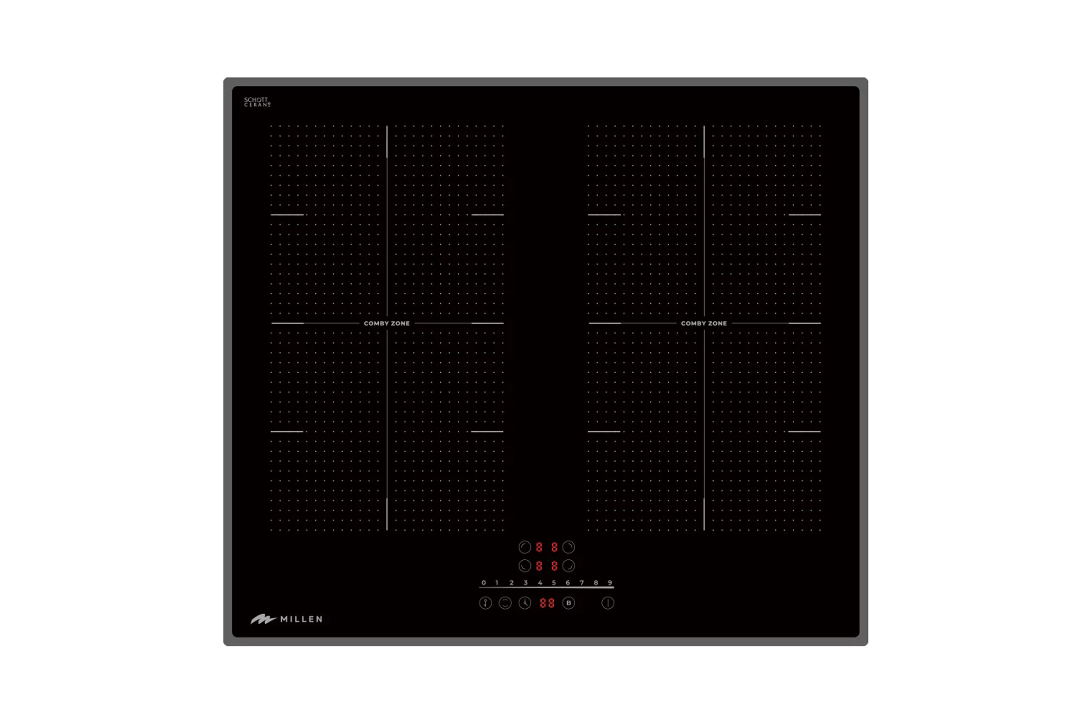 Индукционная варочная панель MILLEN MIH 602 BL