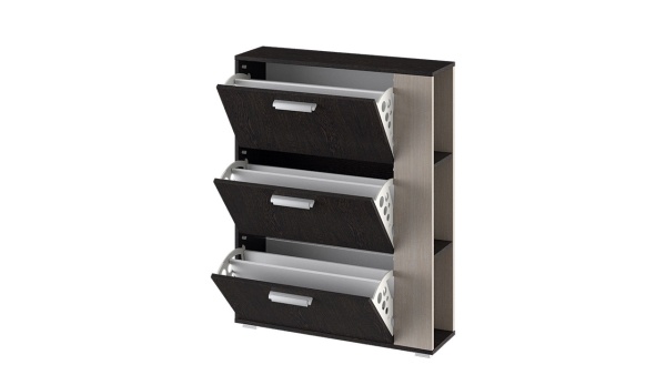 Тумба для Обуви «Элегия» Тип 1 Разные Цвета (Ш-790 мм x В-1016 мм x Г-226 мм)