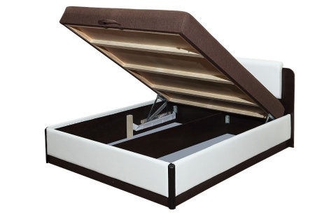 Кровать Тахта-Люкс Марк с Ящиком для Хранения и Матрасом/Разные Цвета и Размеры 1200/1400/1600 мм