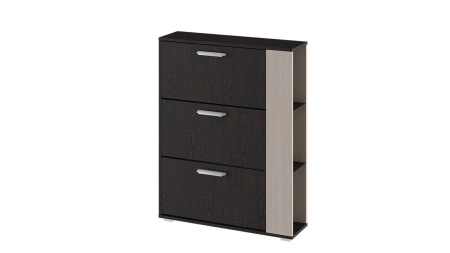 Тумба для Обуви «Элегия» Тип 1 Разные Цвета (Ш-790 мм x В-1016 мм x Г-226 мм)