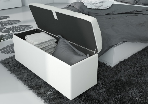 Пуф тип 3 белый