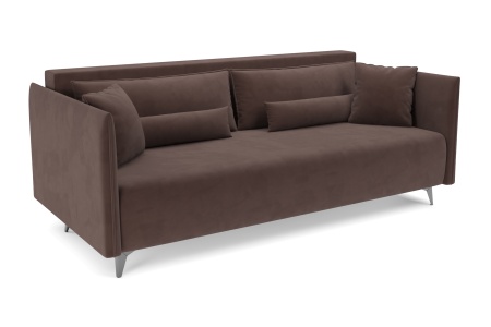 Диван тик-так Майами коричневый