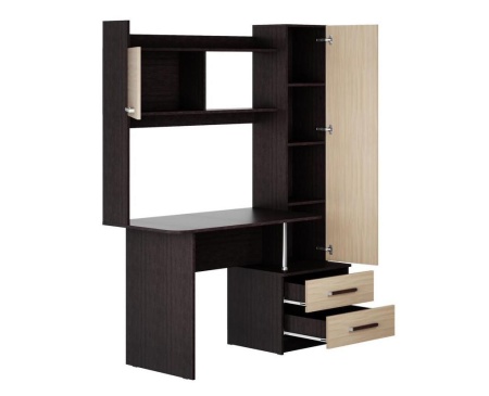 Уголок Школьника Паскаль №1 Разные Цвета (Д-1450 х В-1800 х Г-590 мм)